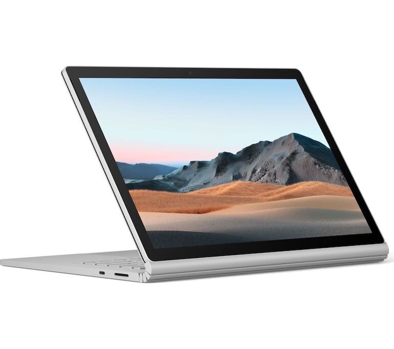 Bạn có thể uốn gập Surface Book 360 độ để sử dụng theo nhu cầu