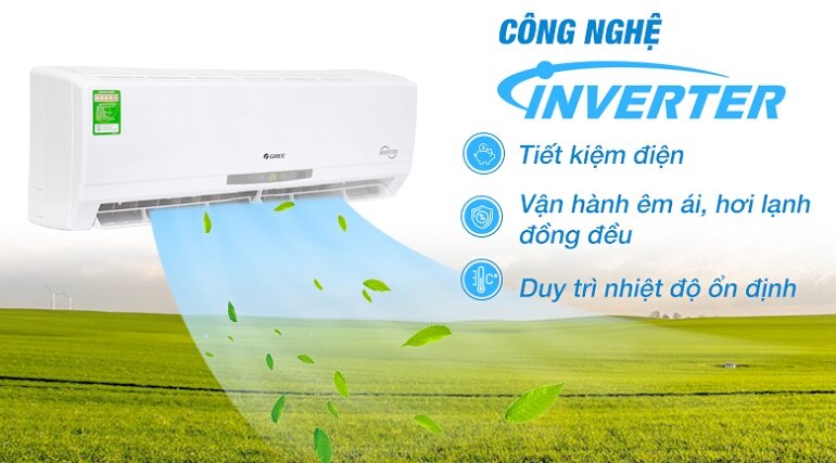 điều hòa Gree Inverter GWC12CA-K3DNC2I - 12000BTU