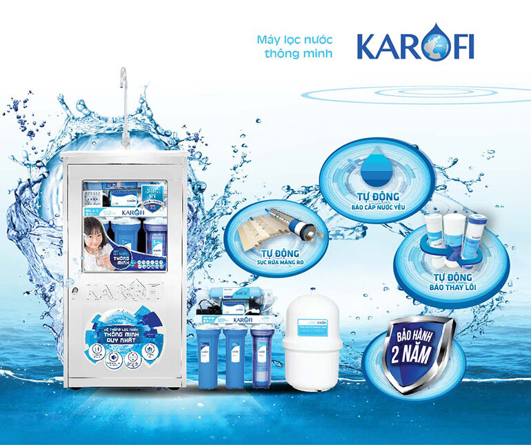  Nhiều người tiêu dùng băn khoăn không biết máy lọc nước Karofi của nước nào?