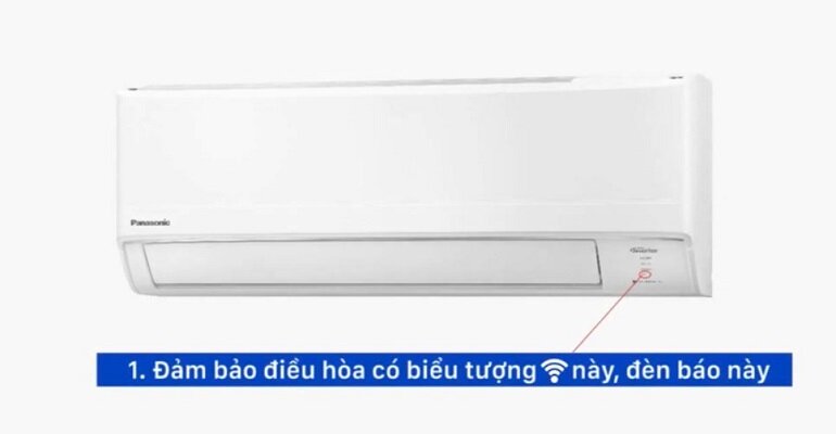 Điều kiện để điều khiển điều hòa Panasonic CU/CS-XU12ZKH-8 qua iPhone và Android 