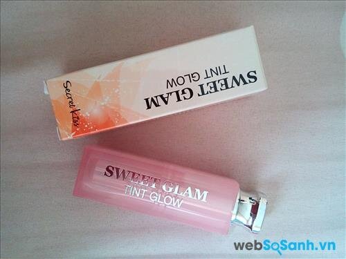 Son dưỡng môi Secret Kiss Sweet Glam Tint Glow