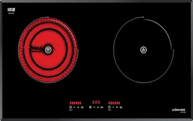 Bếp từ hồng ngoại kết hợp Kocher EI-735S