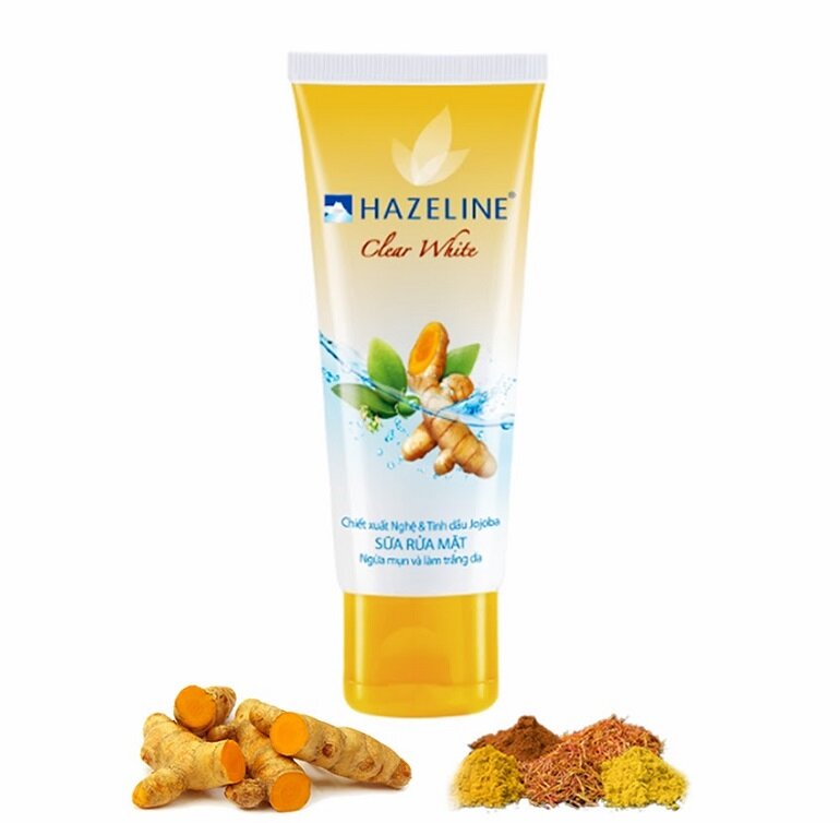 Sữa rửa mặt nghệ Hazeline Clear White