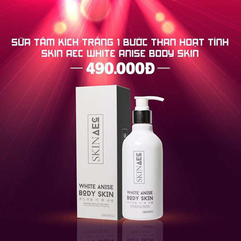 sữa tắm trắng Skin AEC