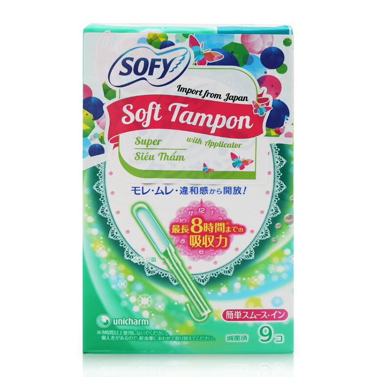 Tampon có cần đẩy Sofy Soft Super