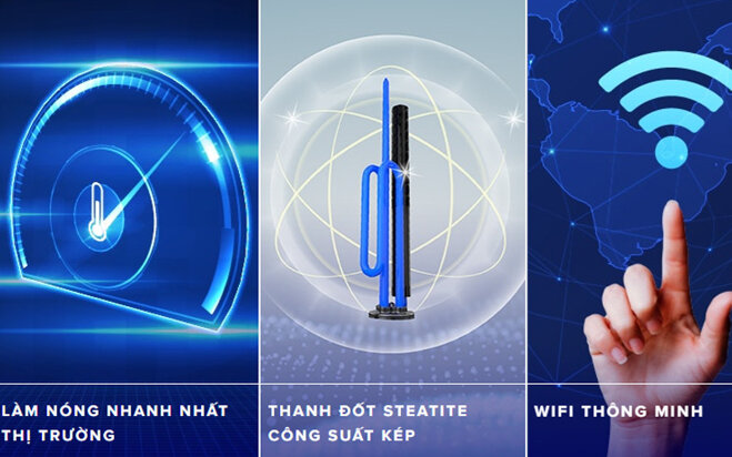 Đánh giá máy nước nóng trực tiếp Ariston Nuos Plus Wifi