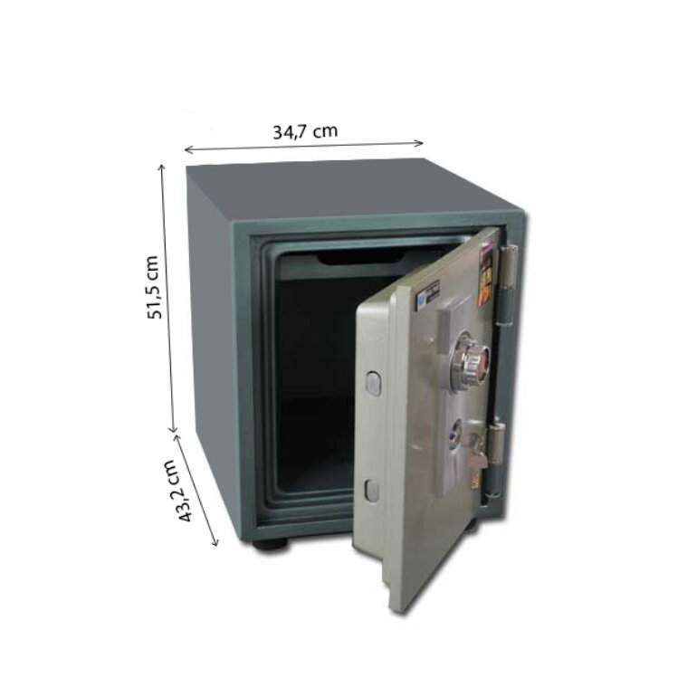 Thông số kỹ thuật của két sắt KS50D Hòa Phát 