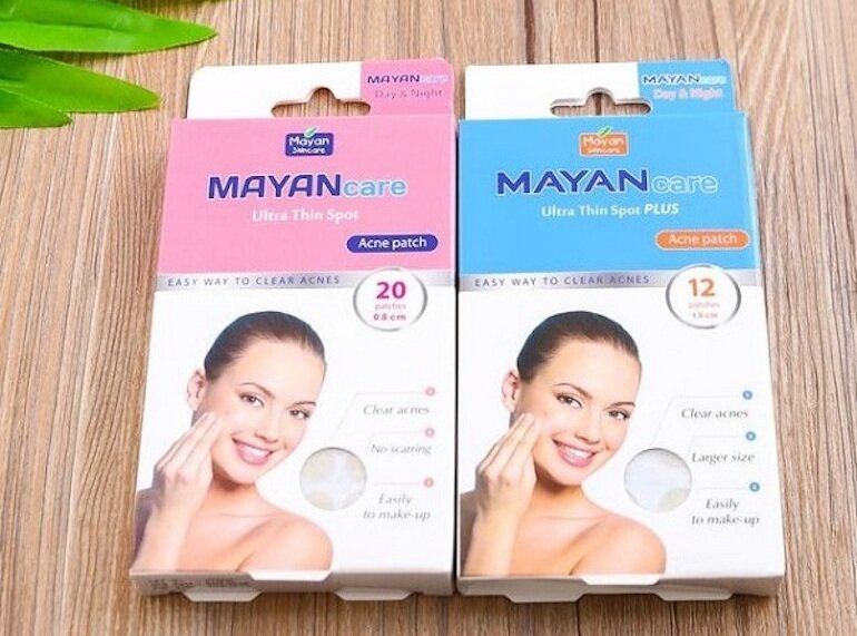 Miếng dán trị mụn Mayan Ultra Thin Spot Plus Acne Patch