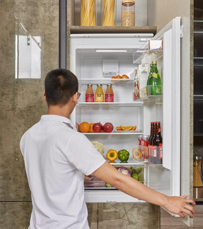 Tủ lạnh âm tủ Malloca MF-246EBI hiện đang được nhiều người tin dùng