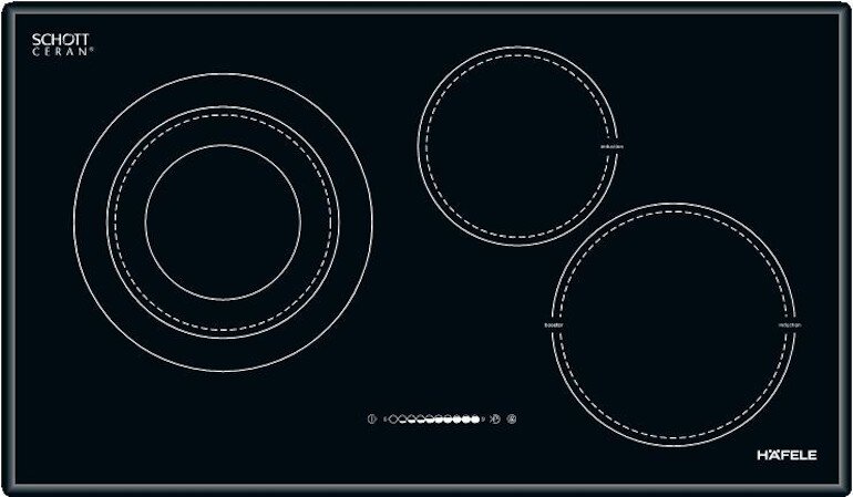 Bếp từ hồng ngoại âm 3 vùng nấu Hafele HC-M773A (536.01.705)