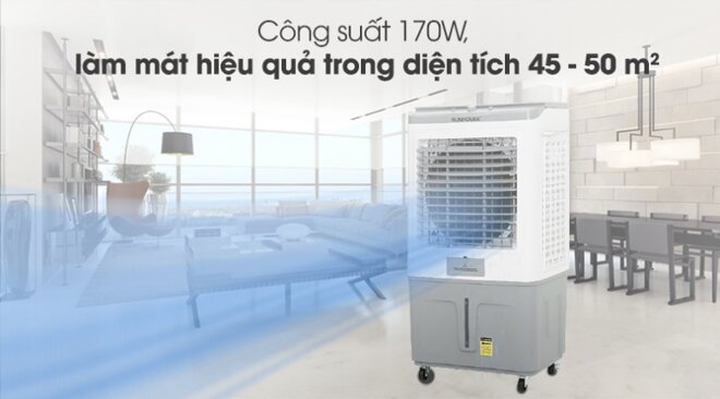 quạt điều hòa sunhouse shd7757