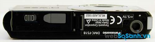 Thuộc dòng Ultracompact nên máy ảnh du lịch Lumix DMC-FH5 mỏng và gọn