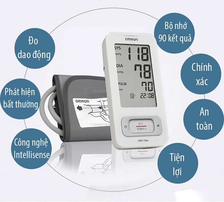 Đánh giá chất lượng máy đo huyết áp Omron thương hiệu đến từ Nhật Bản