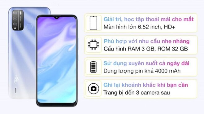 Điện thoại Itel L6502