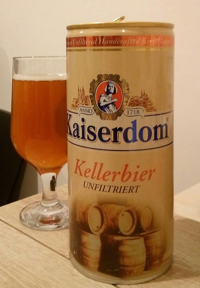 Գերմանական ներմուծված Kaiserdom Kellerbier գարեջուր 