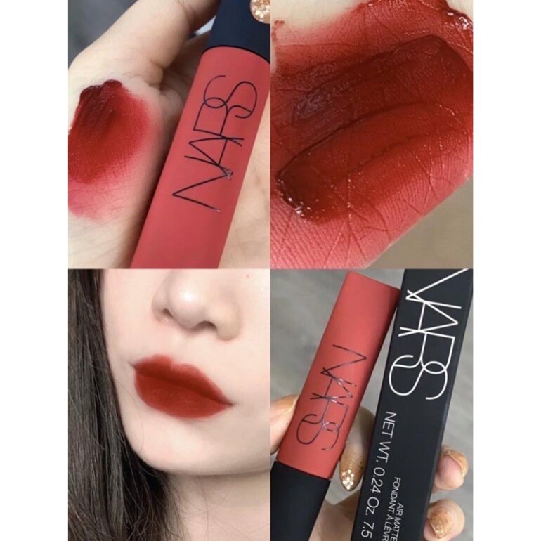 Son kem Nars Air Matte Lip Color Pin Up