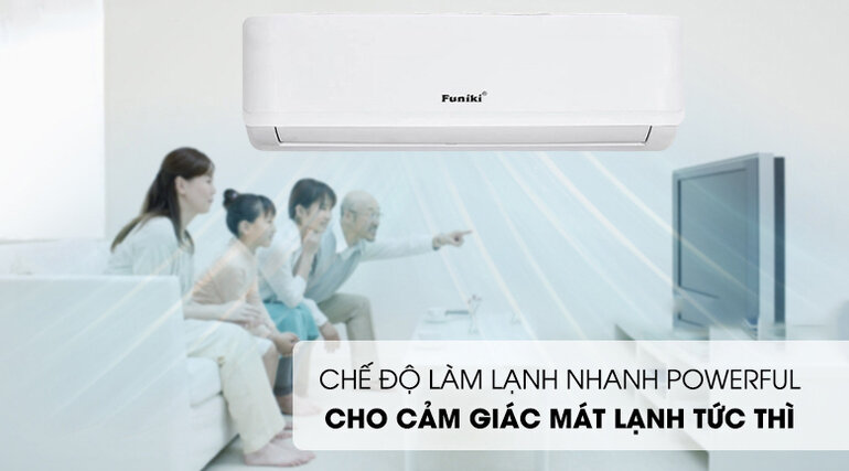 Điều hòa Funiki 9000 BTU 2 chiều HSH 10TMU gas R32