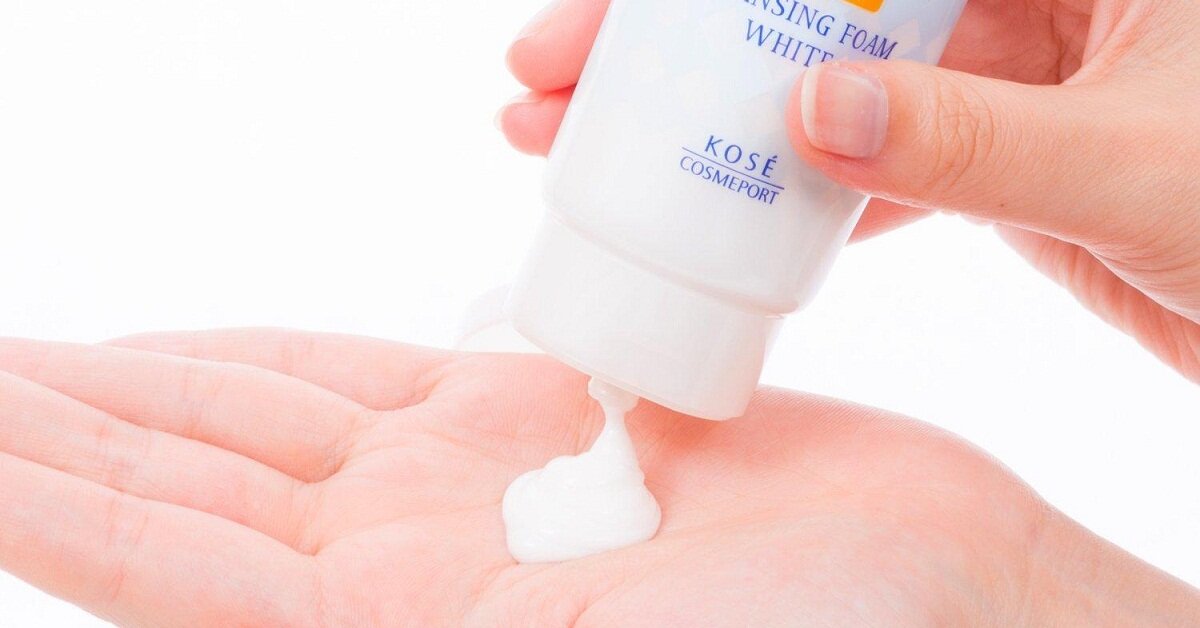 kết cấu, mùi hương, thành phần sữa rửa mặt Kose Softymo Collagen