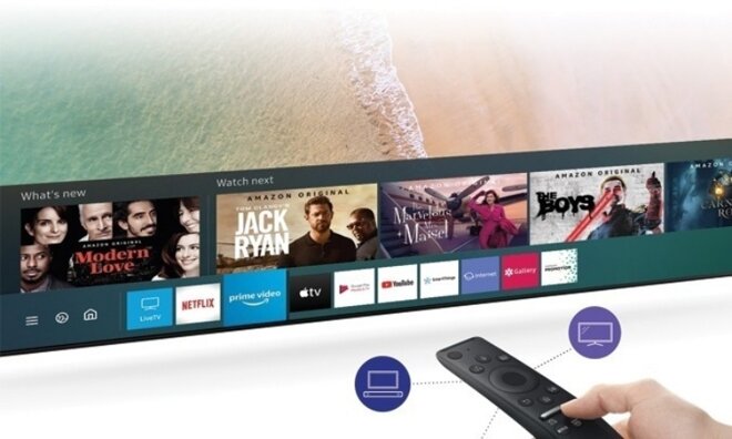 Tivi Samsung 4K 55 inch UA55TU8000 tích hợp đa dạng tính năng tiện ích