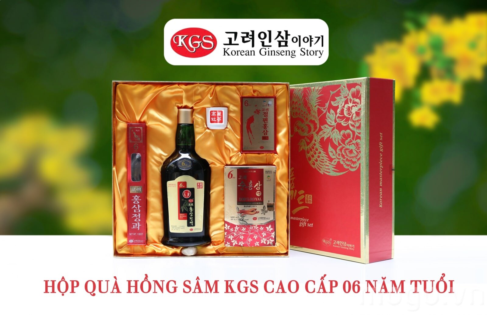 Sản phẩm hồng sâm Korean Ginseng Story là món quà sức khỏe tuyệt vời