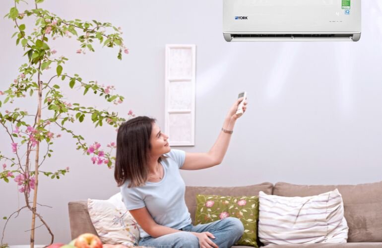 Cách sử dụng điều hòa York 9000 BTU 1 chiều YHFE09ZE tiết kiệm điện