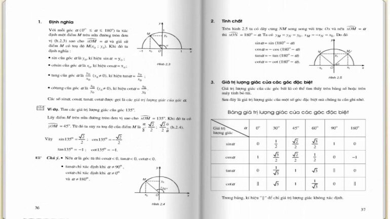 Sách giáo khoa hình học lớp 10 giúp học sinh định hình sở trường