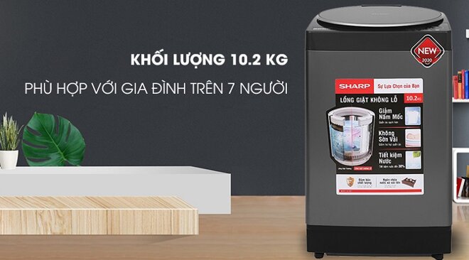 Máy giặt hiệu Sharp loại nào tốt nhất năm 2021?