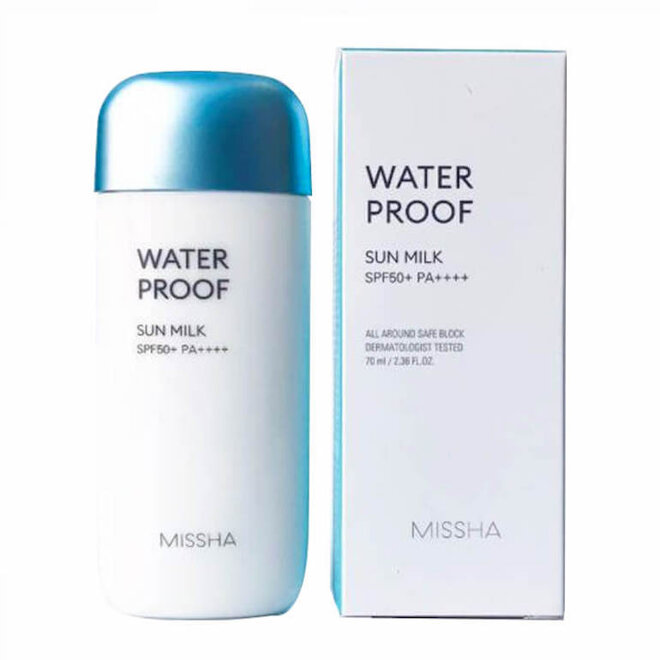 Kem chống nắng Missha Waterproof Sun Milk