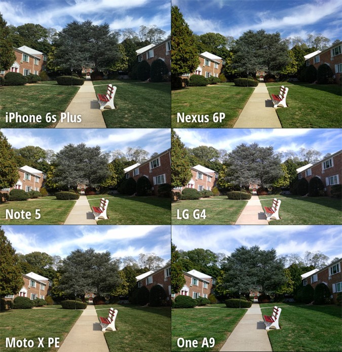 Best smartphone cameras compared: iPhone 6s Plus vs Nexus 6P, Galaxy Note 5, LG G4, Moto X Pure Edition, HTC One A9