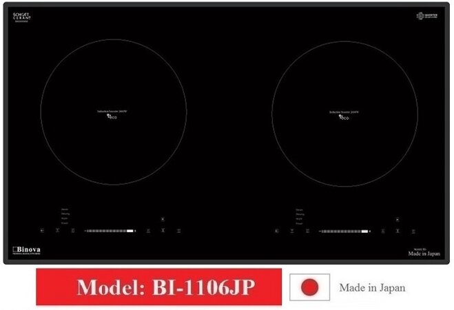 Tính năng của bếp từ đôi Binova BI-1106JP