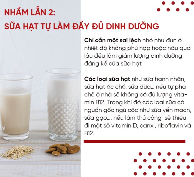 Sữa hạt tự làm đầy đủ dinh dưỡng ?