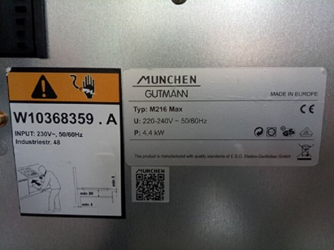 Bếp từ munchen và linh kiện chất lượng