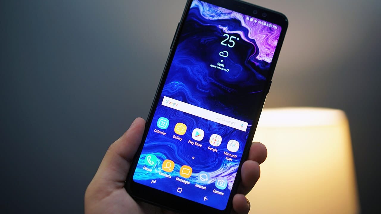 Thiết kế của Samsung Galaxy A8 2018