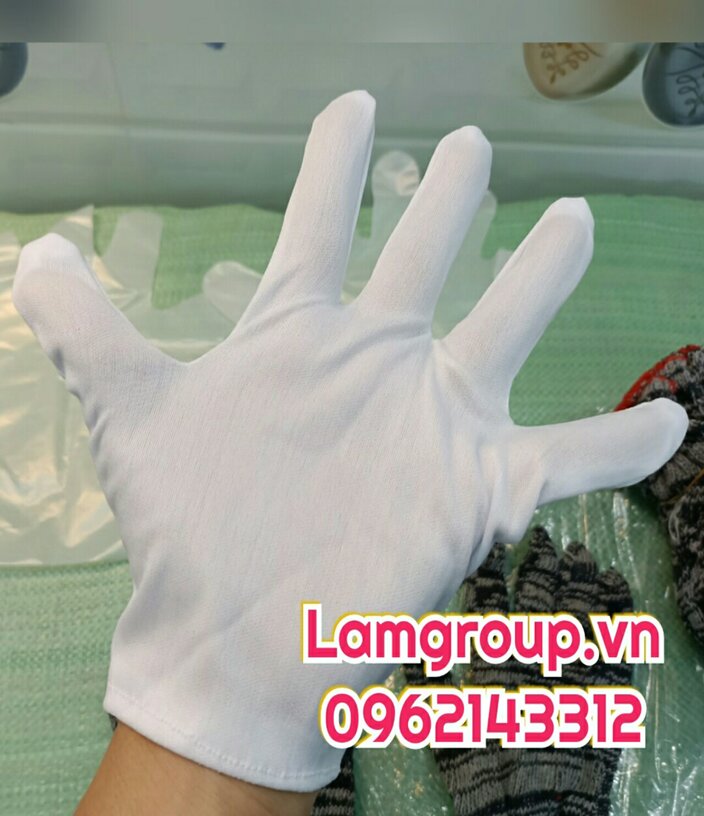 Găng tay vải đồng hành trong mọi lĩnh vực sản xuất và đời sống