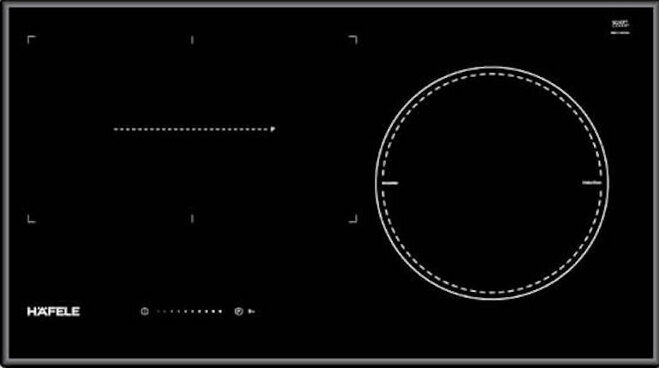 Bếp âm Hafele HC-IF77A (536.61.555) công suất hoạt động đến 6700W giúp nấu ăn nhanh chóng.