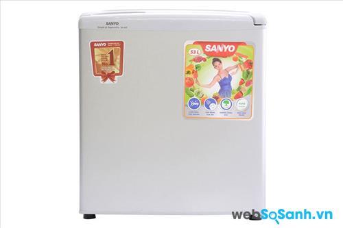Nên mua tủ lạnh mini hãng nào tốt nhất: tủ lạnh mini Sanyo 