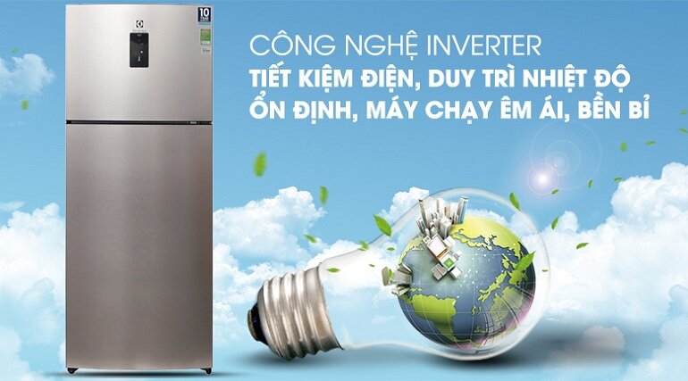Tủ lạnh Electrolux sở hữu công nghệ vượt trội