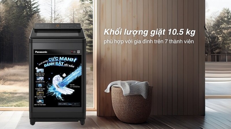 So sánh máy giặt Panasonic Inverter 10.5 kg NA-FD105X3BV (2025) và NA-FD10AR1BV (2019)
