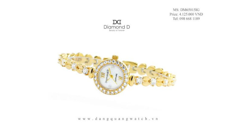 đồng hồ đăng quang watch Diamond D – DM65015IG