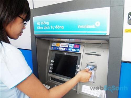 Quên mật khẩu thẻ ATM