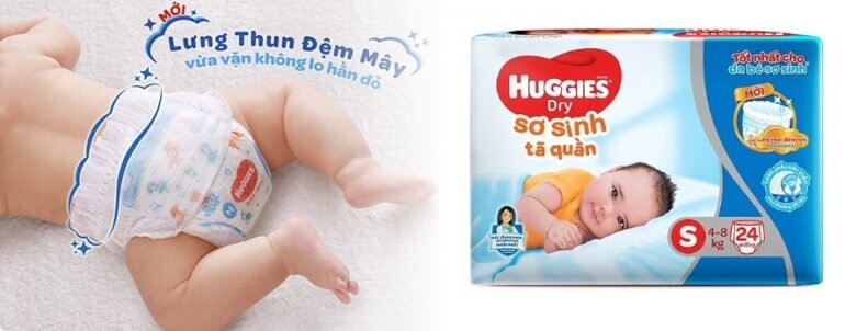 Tã quần Huggies Dry loại thường