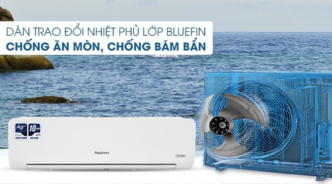 máy lạnh Nagakawa Inverter 1 HP NIS-C09R2H10