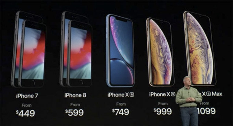 Điện thoại iPhone 2018 mới ra mắt thì các dòng iPhone cũ, iPhone X, iPhone 8, iPhone 7 có giảm giá không?