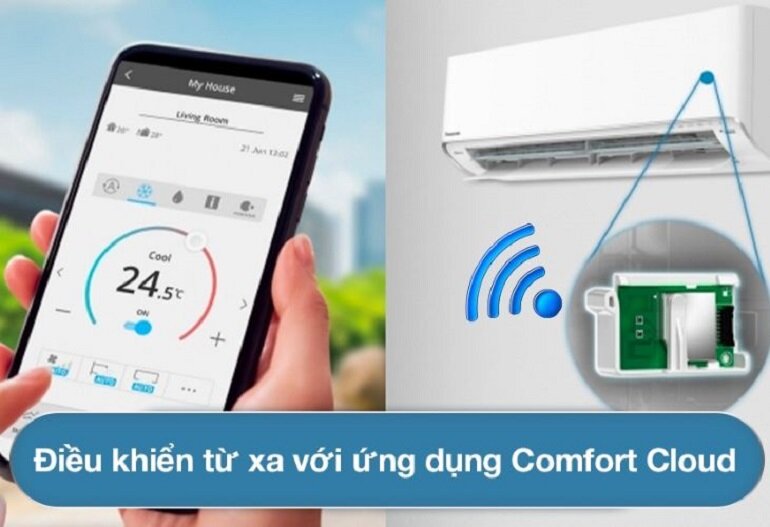 điều hòa tích hợp wifi