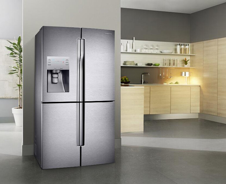 Thiết kế tủ lạnh Samsung 4 cánh đẳng cấp và sang trọng
