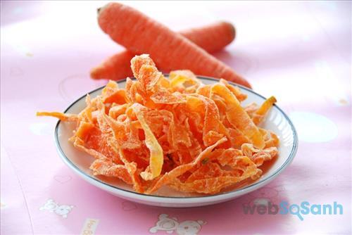Cách làm Cà rốt dẻo ngon không cần nước vôi