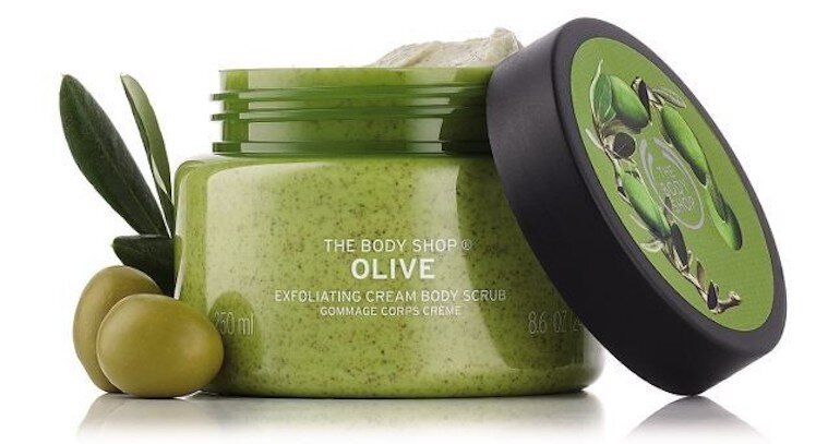 Tẩy tế bào chết toàn thân The Body Shop Olive Body Scrub