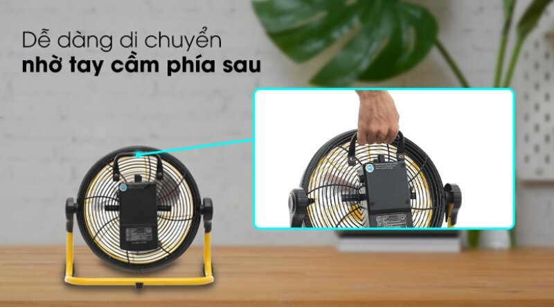 Đánh giá AC ARF01D113 quạt sạc thiết kế độc đáo đề phòng mất điện