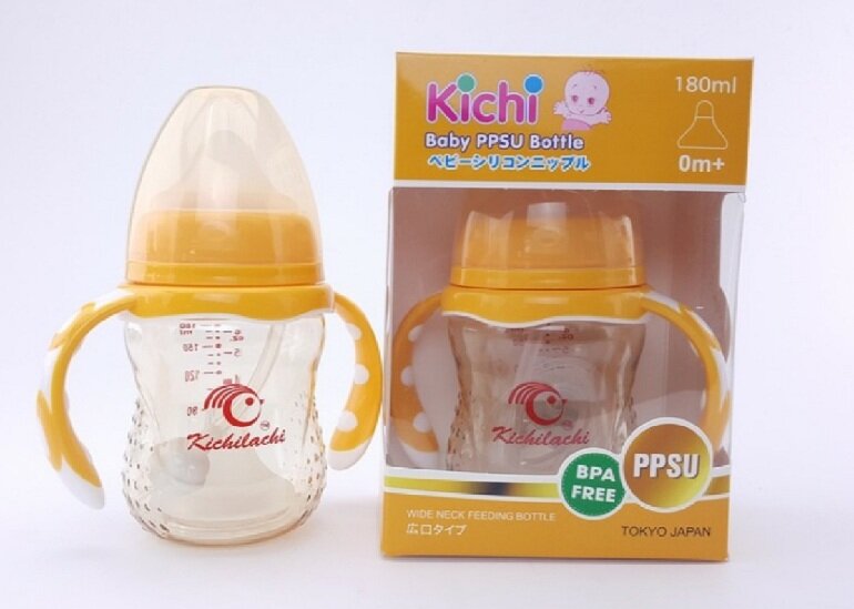 Bình sữa Kichilachi - thành phầm tới từ Nhật Bản