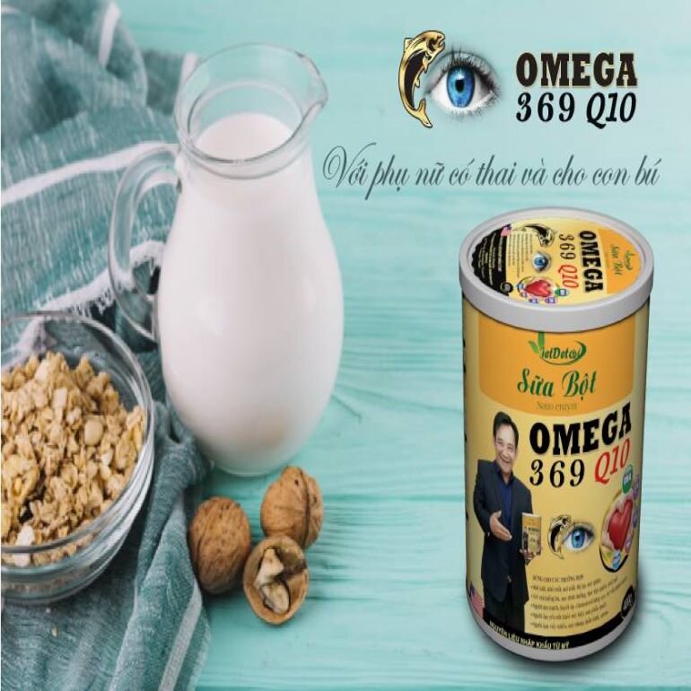 Tác dụng của sữa bột Omega 369 Q10